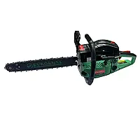 Бензопила Буковина П-5200/2 — 3.5 кВт, 52 см³, 2 шины, 2 цепи, праймер, автомат. смазка