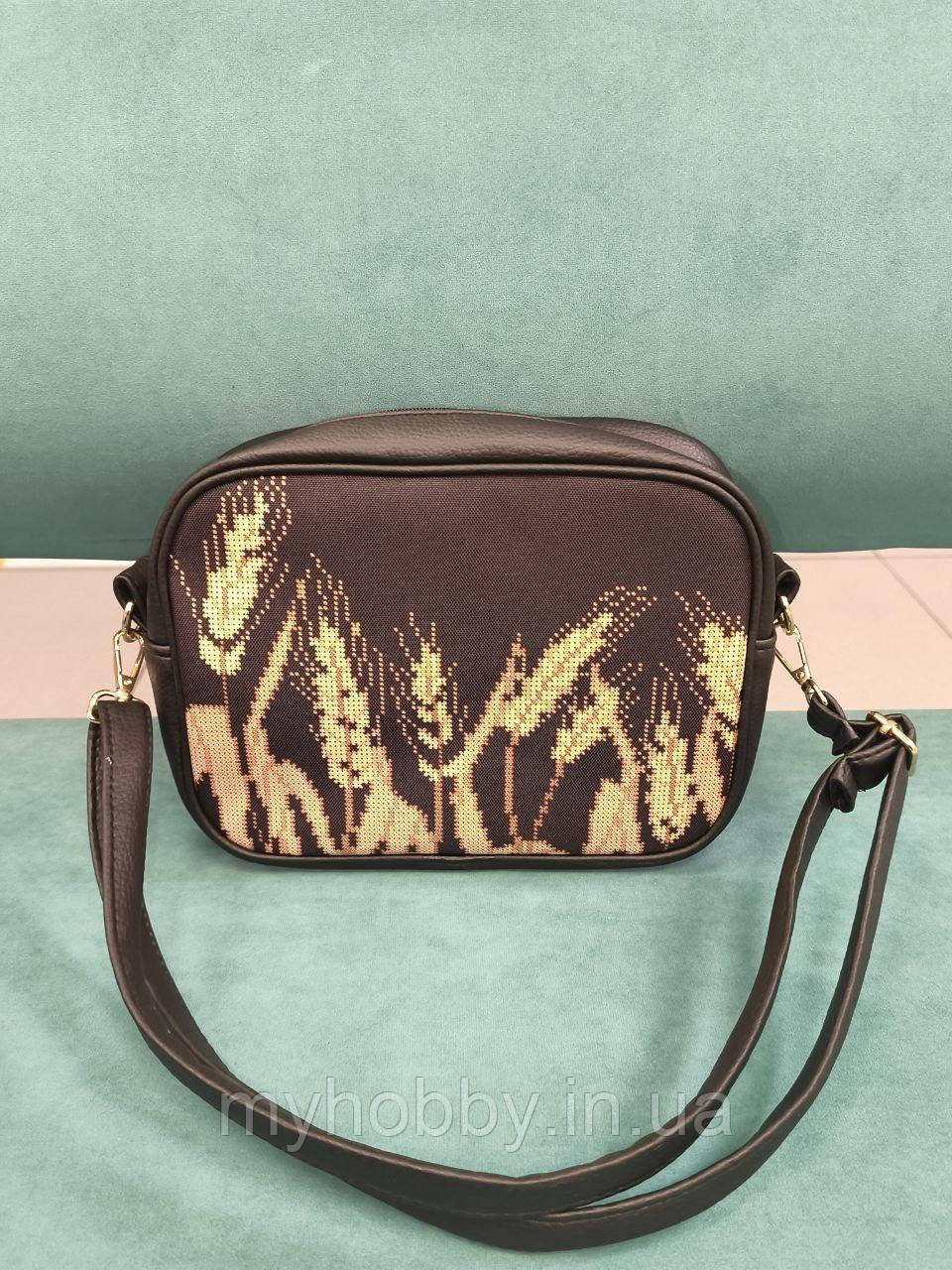 Сумка для вишивки бісером "Колоски", фото 1