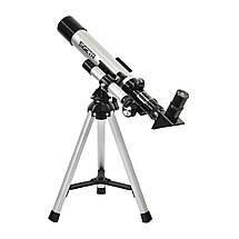 Дитячий телескоп Sigeta Kleo II 40/400 AZ | Короткофокусний рефрактор початкового рівня для астрономічних спостережень, фото 3