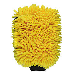 Рукавичка з Мікрофібри 19*26 см Колір Жовтий