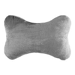 Автомобільна подушка на Підголівник 26x17 см. Колір Сірий