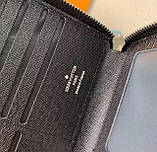 Чоловічий бреновий клатч барсетка LV (2012) black, фото 7