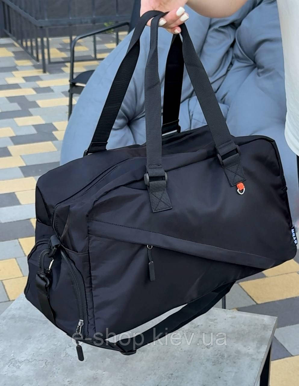 Жіноча спортивна сумка для фітнесу та тренувань | Міська універсальна сумка в зал та для спорту, фото 1