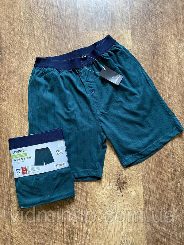 Чоловічі піжамні шорти Livergy р.S, 44/46, для дому та відпочинку, фото 1
