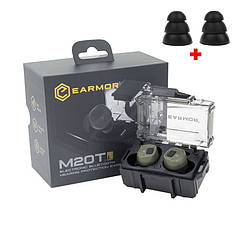 Беруші Активні Earmor M20T PRO Олива + запасні вкладиші