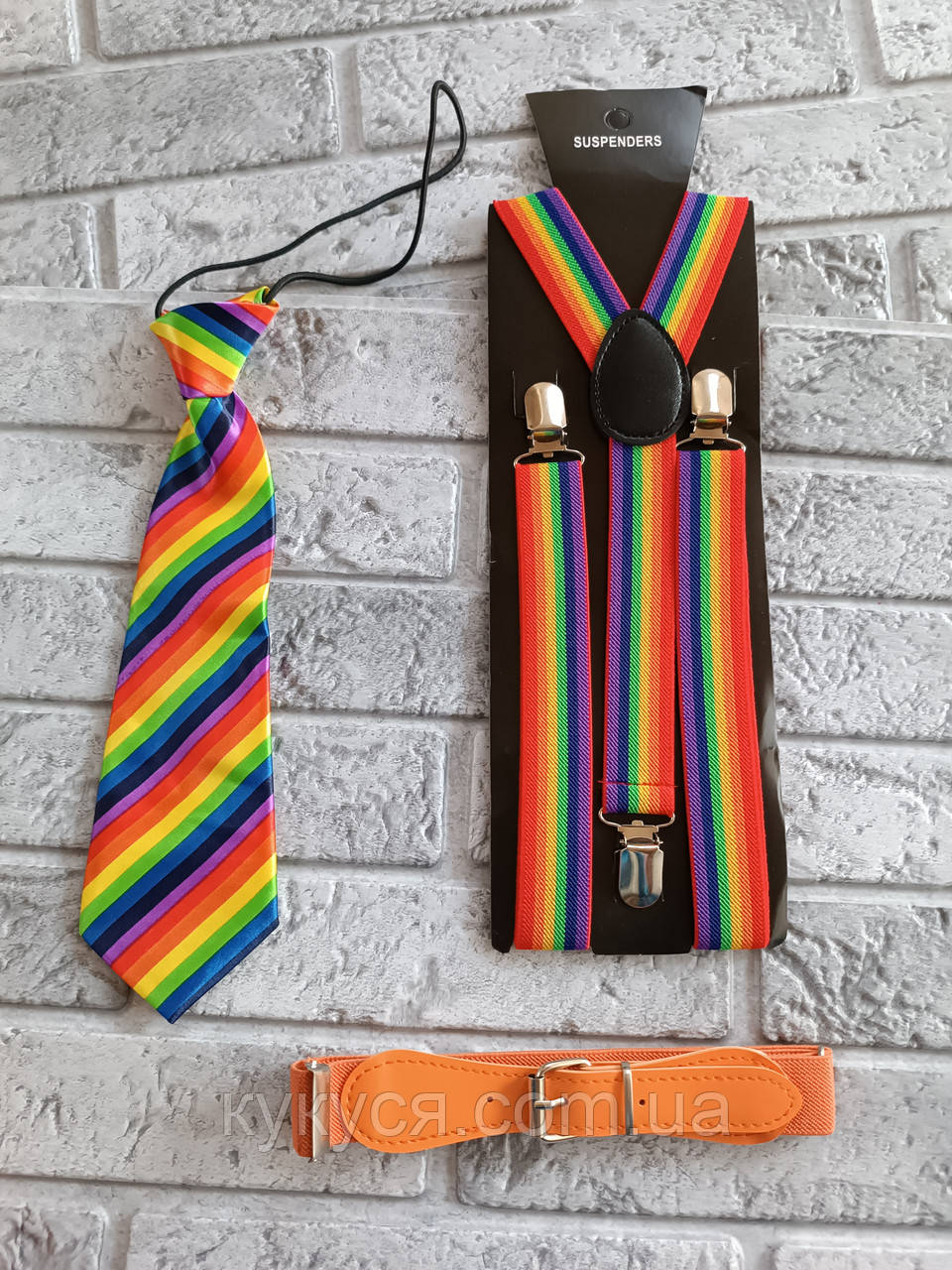 Джентльменський набір (краватка в смужку), фото 1