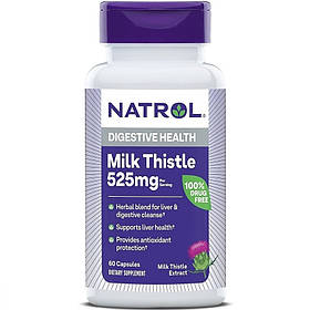 Розторопша, Milk Thistle, Natrol, 60 капсул