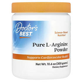 L-Аргінін в Порошку, L-Arginine, Doctor's Best, 300 гр.