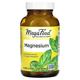Магній, Magnesium, MegaFood, 90 таблеток