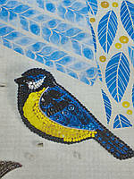 Набір для вишивання броши Прудка синичка