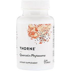Кверцетин Фітосоми, Quercetin Phytosome, Thorne, 60 капсул