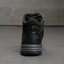 Чоловічі зимові черевики з натуральної шкіри, фото 4