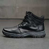 Чоловічі зимові черевики з натуральної шкіри, фото 2