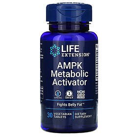 Активатор метаболізму, AMPK Metabolic Activator, Life Extension, 30 вегетаріанських таблеток