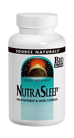 Комплекс для Здорового Сну, Nutra Sleep, Source Naturals, 100 таблеток