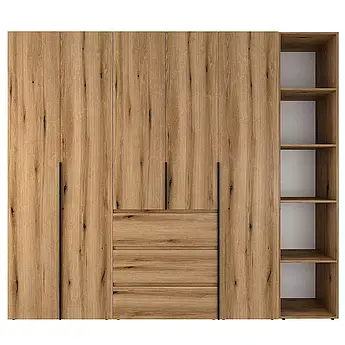 Шафа розпашна комбінована №14 Light Дуб Евок