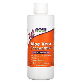 Алое Вера Концентрат, Aloe Vera Concentrate, Now Foods, 118 мл