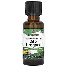 Олія орегано, без спирту, Oil of Oregano, Alcohol-Free, Nature's Answer, 30 мл
