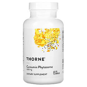 Фітосоми Куркуміну, 1000 мг, Curcumin Phytosome, Thorne, 120 капсул