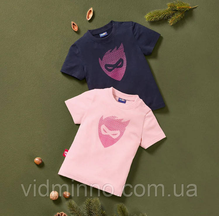 Футболки (набір 2 шт.) Lupilu на дівчинку р.110-116 - 4-6 років, фото 1