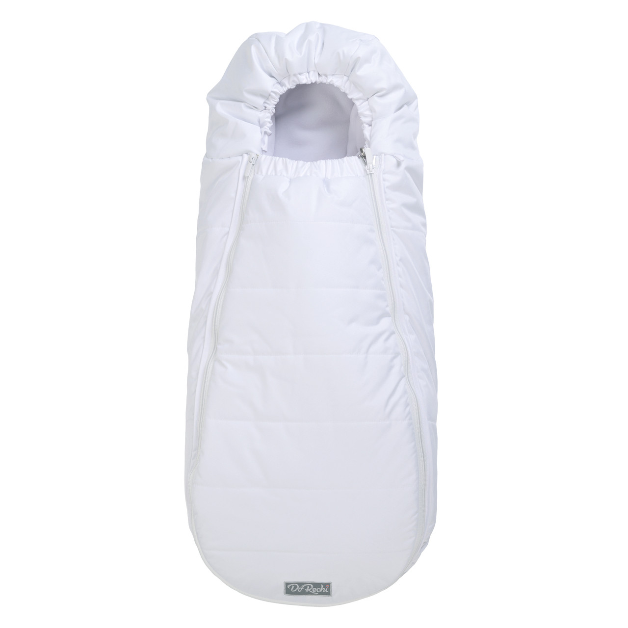 Дитячий зимовий конверт кокон на флісі з утеплювачем у візок коляску від 0 до 10 місяців Тренд Baby XS Білий, фото 1