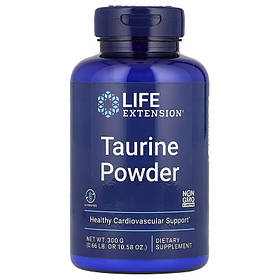 Таурін у порошку, Taurine Powder, Life Extension, 300 гр
