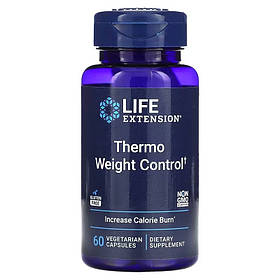 Контроль ваги, Thermo Weight Control, Life Extension, 60 вегетаріанських капсул