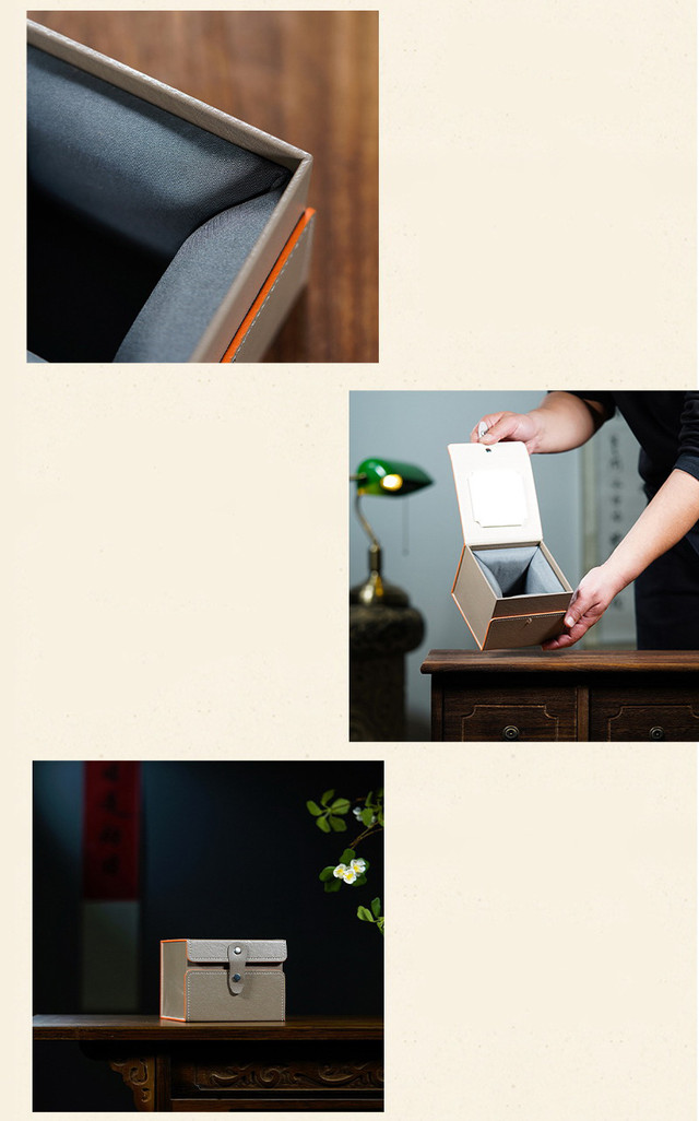 Коробка-шкатулка із екошкіри для годинника, аксесуарів. Коробка подарункова  для прикрас та ексклюзивних речей