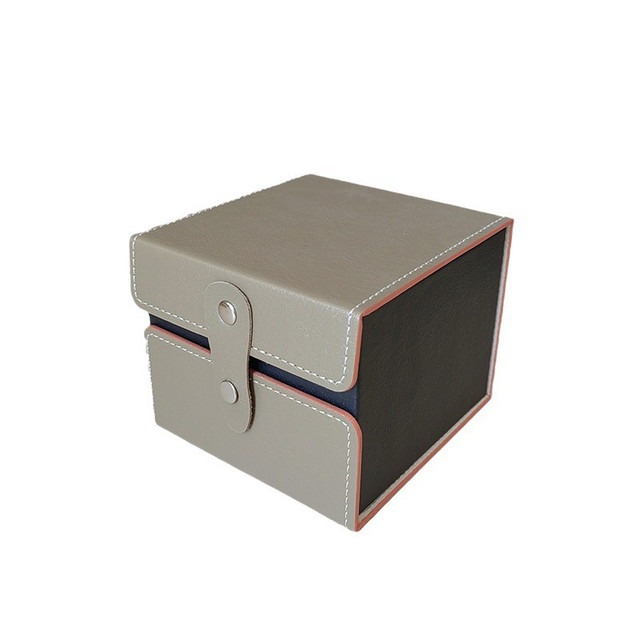 Коробка-шкатулка із екошкіри для годинника, аксесуарів. Коробка подарункова  для прикрас та ексклюзивних речей