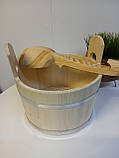 Відро для сауни та ковш., фото 2