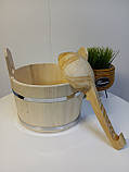 Відро для сауни та ковш., фото 3
