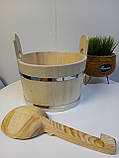 Відро для сауни та ковш., фото 4