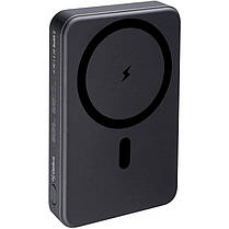 Power Bank Gelius Holdix Magnetic Wireless Charge GP-PBW302 10000mAh 15W Black UA UCRF, фото 2