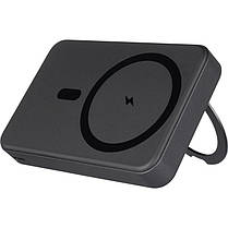 Power Bank Gelius Holdix Magnetic Wireless Charge GP-PBW302 10000mAh 15W Black UA UCRF, фото 4