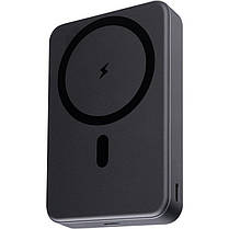 Power Bank Gelius Holdix Magnetic Wireless Charge GP-PBW302 10000mAh 15W Black UA UCRF, фото 5