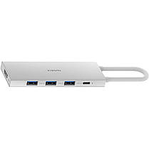 USB HUB Xiaomi 5in1 USB-C to HDMI/3USB 3.0 (BHR8804GL) Silver gray UA UCRF, фото 3