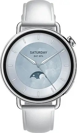 Smart Watch Xiaomi Watch S4 41mm Leather Strap White (BHR07VUGL) UA, фото 1