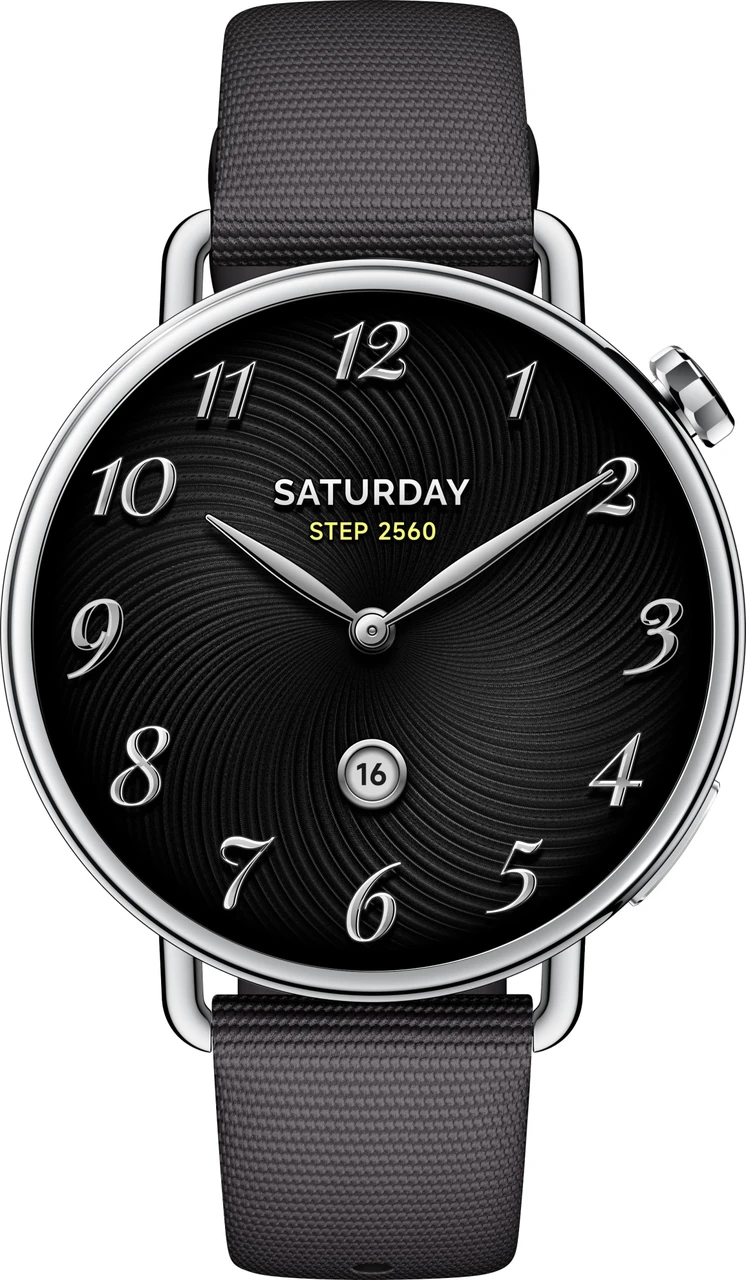 Smart Watch Xiaomi Watch S4 41mm Fluororubber Strap Black (BHR07VRGL) UA