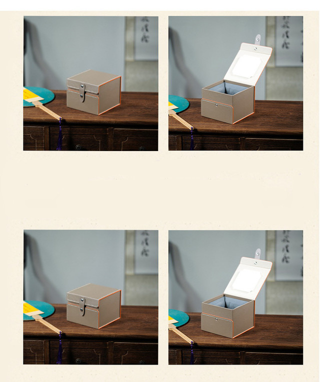 Коробка-шкатулка із екошкіри для годинника, аксесуарів. Коробка подарункова  для прикрас та ексклюзивних речей