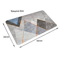 Вологопоглинаючий килимок 38х58х3мм (D) SW-00001560, фото 3