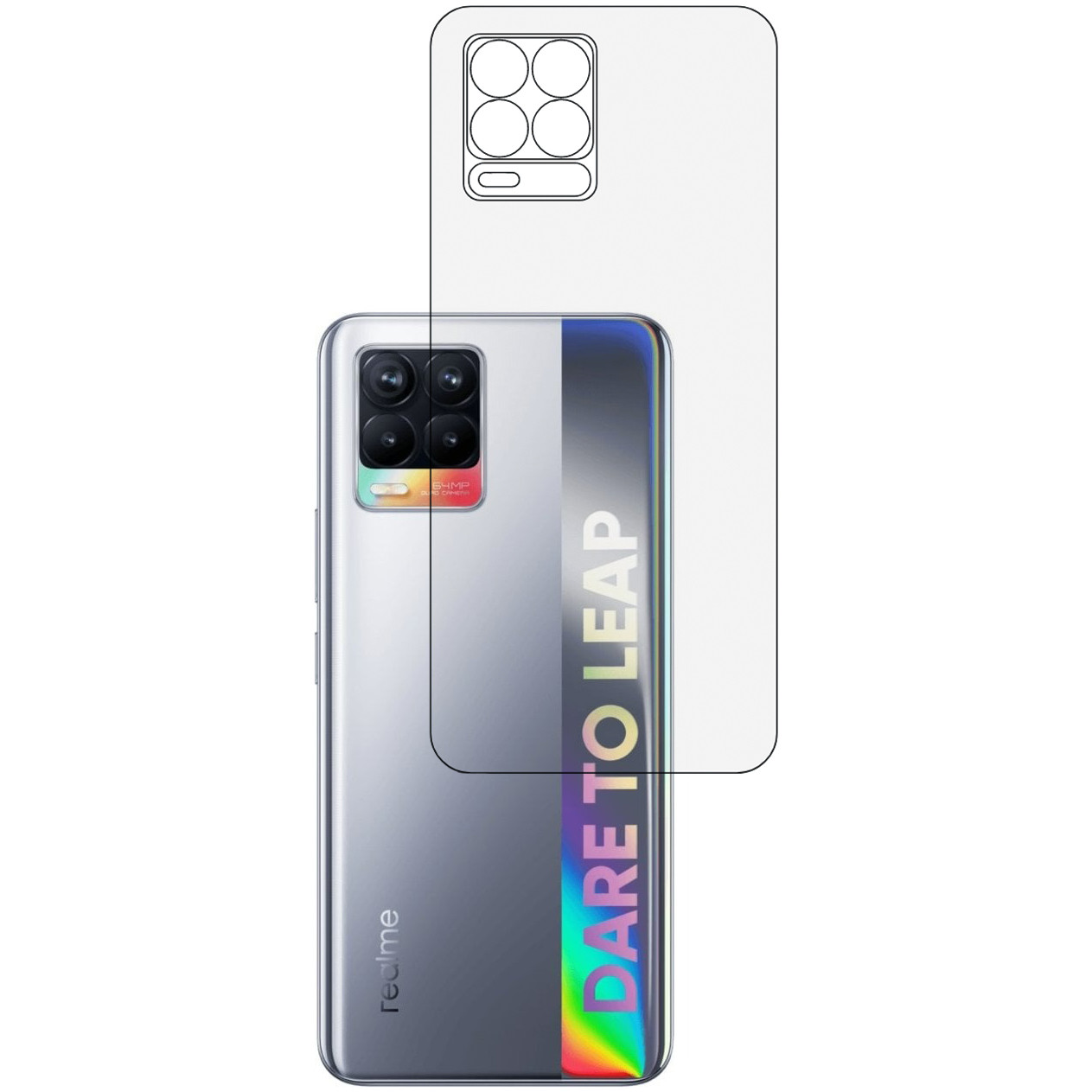 Плівка на задню панель Mietubl HD для Realme 8, фото 1