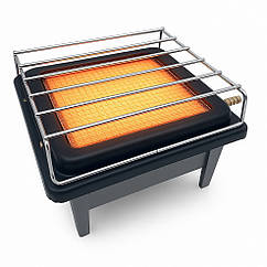 Газова інфрачервона пальник ГІК-2.5 кВт | на пропані та природному газі, 2 жиклери в комплекті