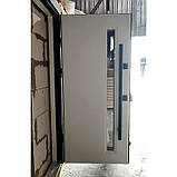 Вхідні двері Модена венге/біле дерево+ терморазрив вулиця, фото 2
