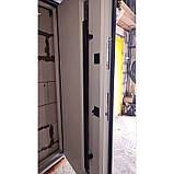 Вхідні двері Модена венге/біле дерево+ терморазрив вулиця, фото 3