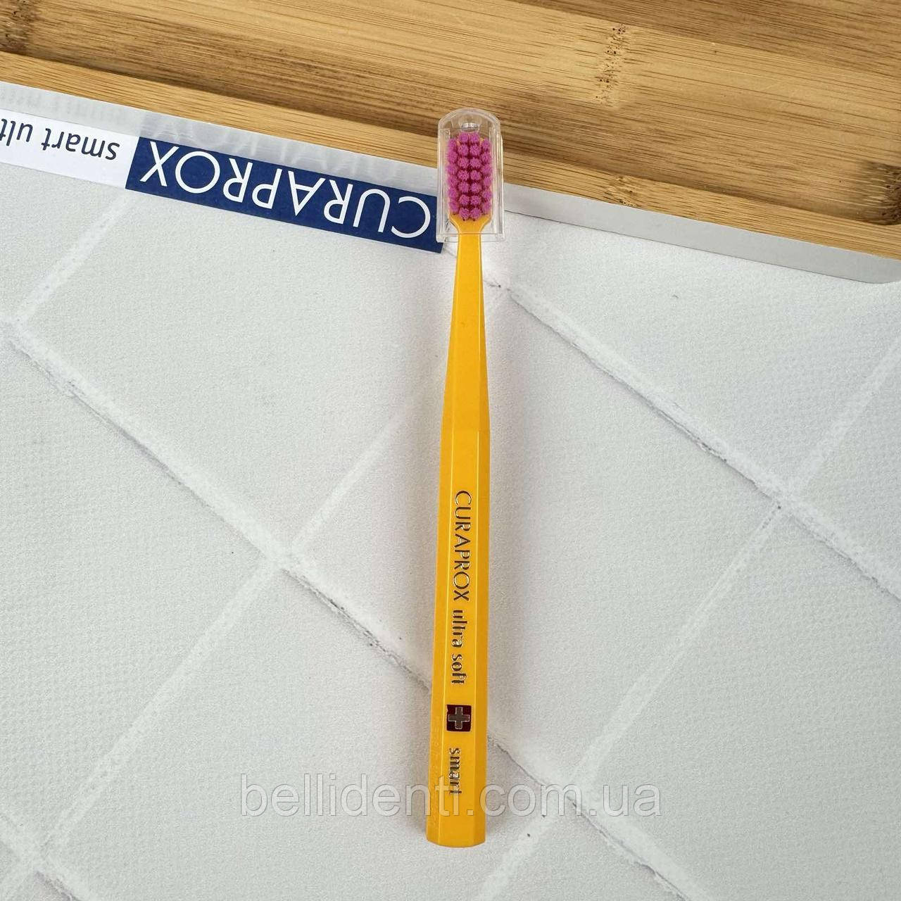 Зубна щітка Curaprox Smart CS 7600 від 5 до 12 років (помаранчева/рожева), 1 шт