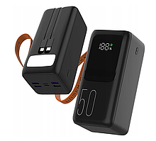 Потужний Power Bank TRACER VOUGE-5 50000mAh (TRABAT47370)