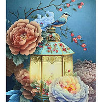 Алмазна мозаїка "Вінтажний ліхтар" 30*40см