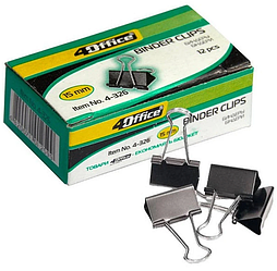 Біндер 15 мм завширшки Ціна за пачку 12 шт.!  4-326