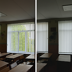 Вертикальні жалюзі Water 127мм тканина