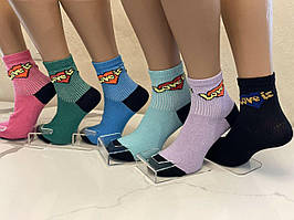 Шкарпетки жіночі 36-40 кольорові (стрейч) Україна